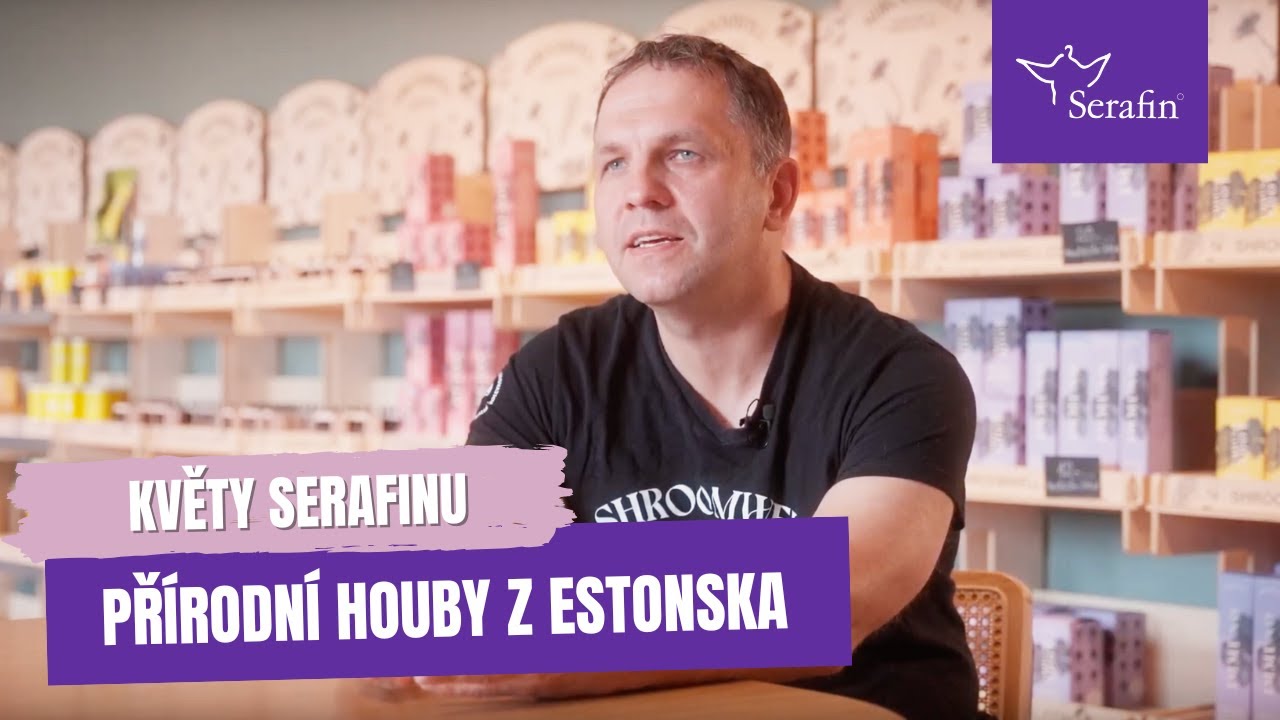Květy Serafinu: Přírodní houby z Estonska