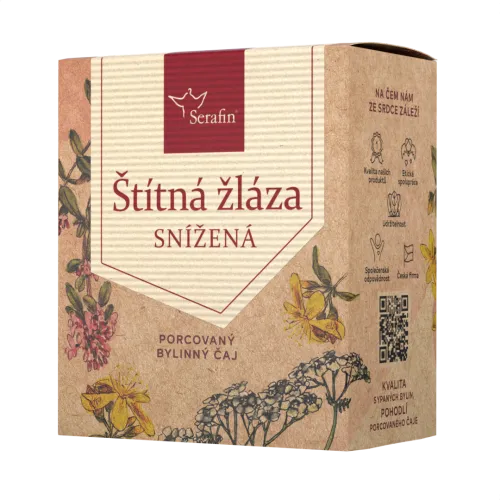 Štítná žláza snížená – porcovaný čaj