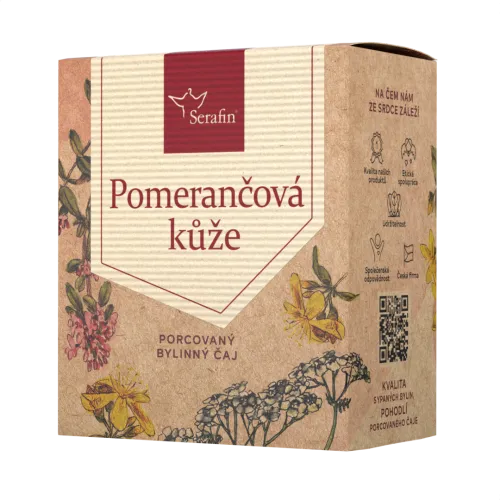 Pomerančová kůže – porcovaný čaj