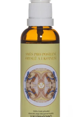 Směs pro posílení smyslů a ukotvení - živlová aromaterapie ZEMĚ