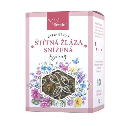 Štítná žláza snížená – sypaný čaj