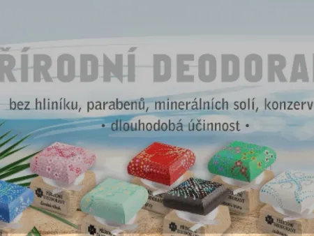 Přírodní deodoranty Rae