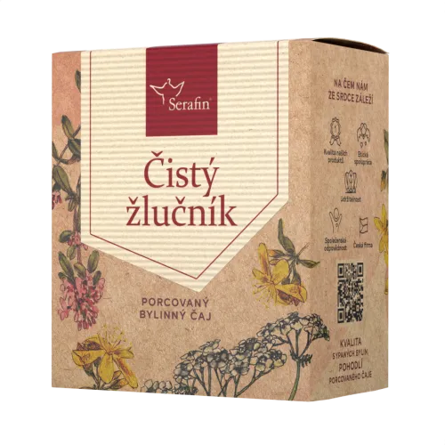 Čistý žlučník – porcovaný čaj