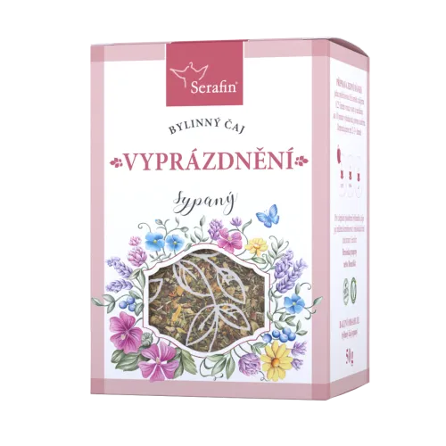 Vyprázdnění – sypaný čaj