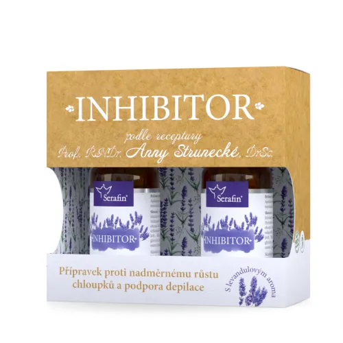 Inhibitor - proti nadměrnému růstu chloupků